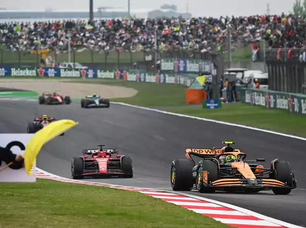 Ferrari geschlagen: Damit hatte Lando Norris nun wirklich nicht gerechnet Titel-Bild zur News: Ferrari geschlagen: Damit hatte Lando Norris nun wirklich nicht gerechnet