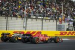 Charles Leclerc (Ferrari) und Oscar Piastri (McLaren) 