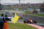 Carlos Sainz (Ferrari), George Russell (Mercedes) und Oscar Piastri (McLaren) 