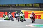 Alex Lowes, Remy Gardner und Nicolo Bulega 
