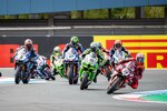 Alex Lowes, Remy Gardner und Nicolo Bulega 