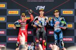 Alvaro Bautista, Toprak Razgatlioglu und Remy Gardner 