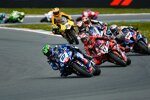 Remy Gardner, Nicolo Bulega und Toprak Razgatlioglu 
