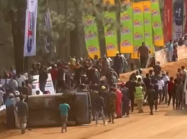 Unfall beim Fox Hill Supercross auf Sri Lanka Titel-Bild zur News: Unfall beim Fox Hill Supercross auf Sri Lanka