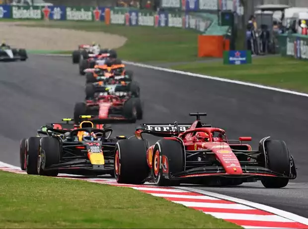 Charles Leclerc, Sergio Perez, Fernando Alonso Titel-Bild zur News: Charles Leclerc, Sergio Perez, Fernando Alonso