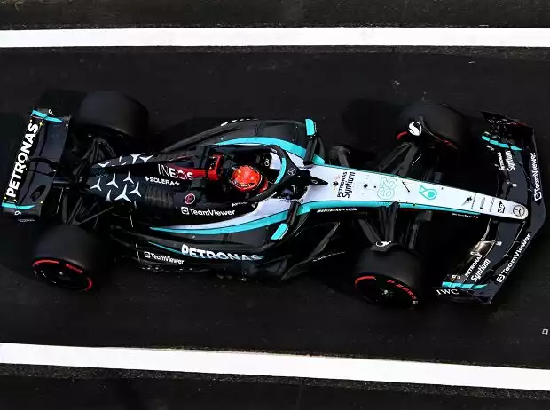 Mercedes-Pilot George Russell wurde im China-Sprint Achter, im Rennen Sechster Titel-Bild zur News: Mercedes-Pilot George Russell wurde im China-Sprint Achter, im Rennen Sechster