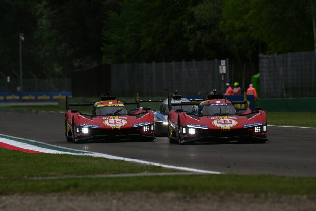 Alessandro Pier Guidi James Calado Antonio Giovinazzi AF Corse AF Corse WEC ~Alessandro Pier Guidi, James Calado und Antonio Giovinazzi ~ Alessandro Pier Guidi James Calado Antonio Giovinazzi AF Corse AF Corse WEC ~Alessandro Pier Guidi, James Calado und Antonio Giovinazzi ~
