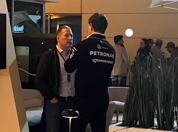 Jos Verstappen und Toto Wolff