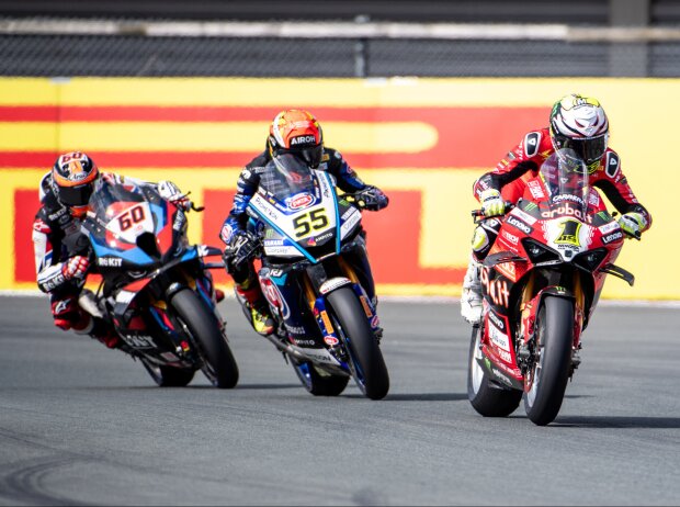 Alvaro Bautista, Andrea Locatelli, Michael van der Mark Alvaro Bautista, Andrea Locatelli, Michael van der Mark