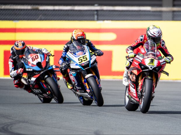 Alvaro Bautista, Andrea Locatelli, Michael van der Mark