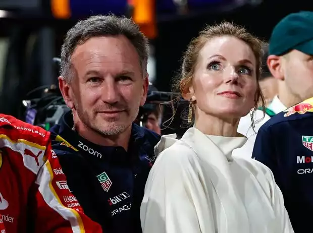 Christian Horner, Adrian Newey Titel-Bild zur News: Christian Horner, Adrian Newey