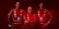 Carlos Sainz, Fred Vasseur, Charles Leclerc