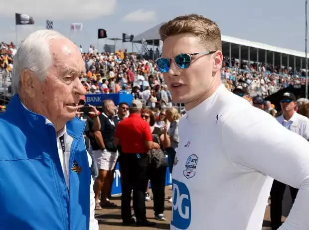 Titel-Bild zur News: Roger Penske, Josef Newgarden