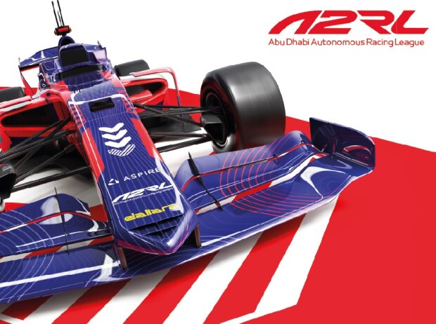 Titel-Bild zur News: Die A2RL leitet in Abu Dhabi eine neue Ära des autonomen Motorsports ein