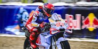 MotoGP-Qualifying Jerez: Erste Ducati-Pole für Marquez auf nasser Strecke