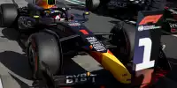 Max Verstappen im Parc ferme
