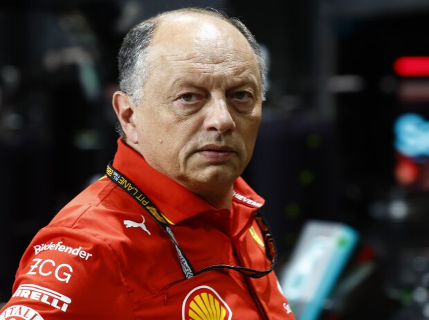 Titel-Bild zur News: Ferrari-Teamchef Frederic Vasseur