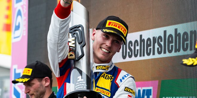 Shit, wir sind zu spät": Wie Luca Engstler seinen ersten DTM-Sieg erzielte