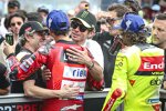Valentino Rossi und Francesco Bagnaia (Ducati) 