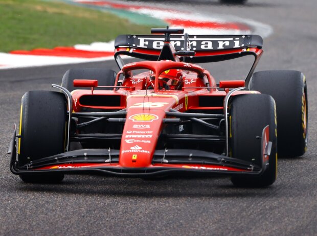 Titel-Bild zur News: Charles Leclerc beim Formel-1-Rennen in China 2024