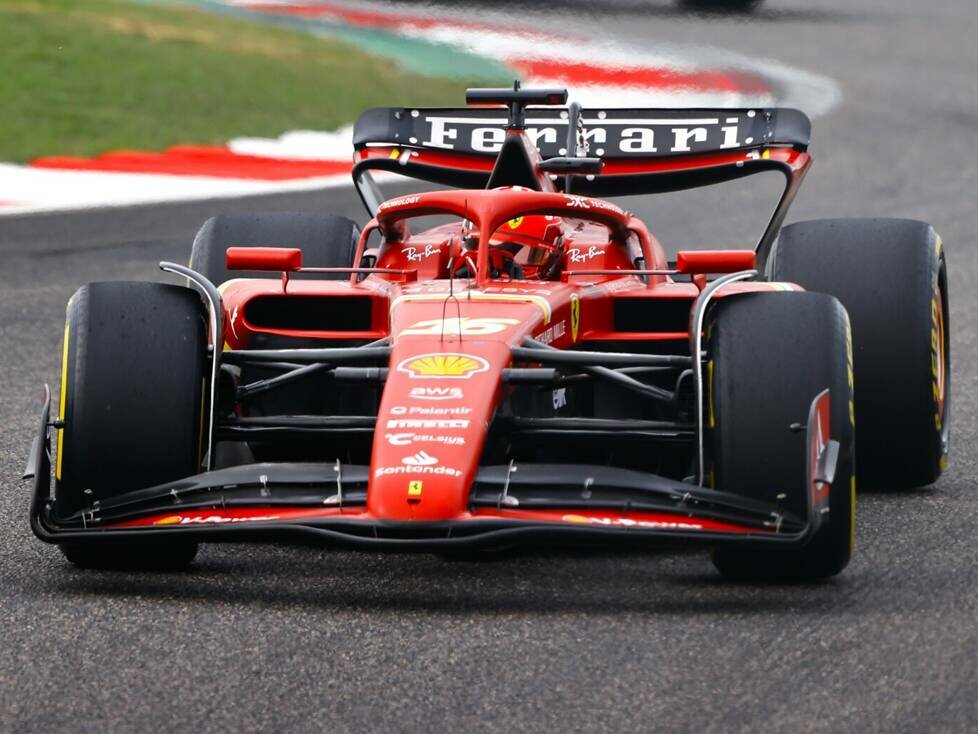 Charles Leclerc beim Formel-1-Rennen in China 2024