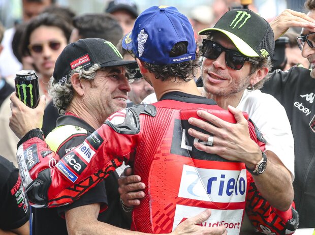 Titel-Bild zur News: Valentino Rossi, Francesco Bagnaia