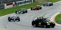 Das Safety-Car vor Ayrton Senna beim Formel-1-Rennen in Imola 1994
