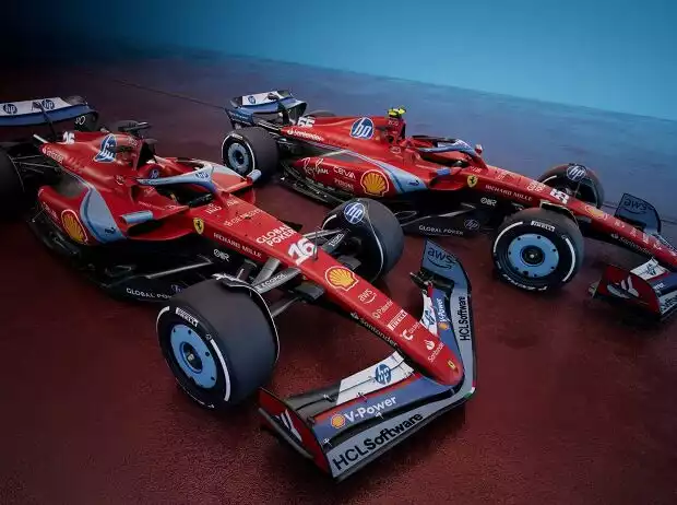 Ferrari-Sonderlackierung für den Miami-Grand-Prix 2024 Titel-Bild zur News: Ferrari-Sonderlackierung für den Miami-Grand-Prix 2024