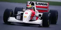 Ayrton Senna im McLaren MP4/8 beim Europa-Grand-Prix 1993 in Donington