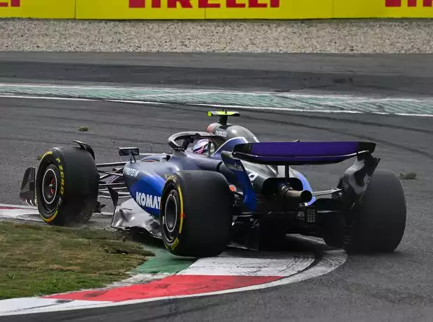 Logan Sargeant (Williams FW46) beim Formel-1-Rennen in China 2024 Titel-Bild zur News: Logan Sargeant (Williams FW46) beim Formel-1-Rennen in China 2024