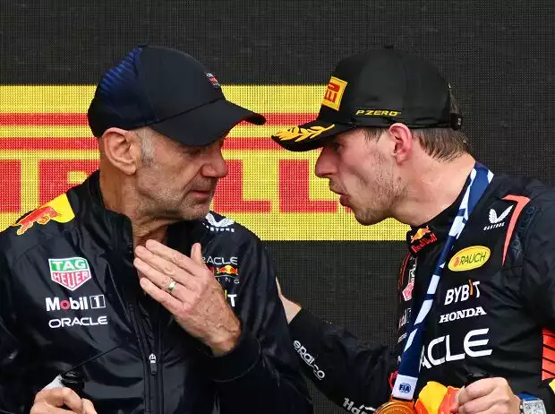 Adrian Newey, Max Verstappen Titel-Bild zur News: Adrian Newey, Max Verstappen