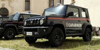 Bild zum Inhalt: Suzuki Jimny wird in Italien zum Auto der Carabinieri