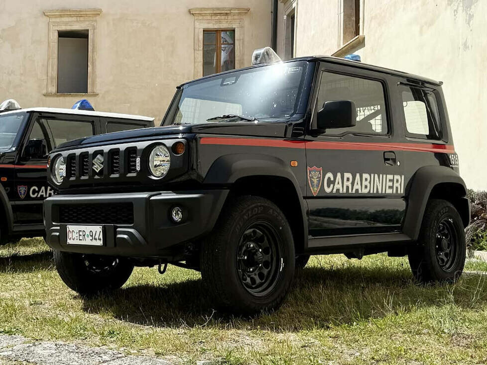 Der Suzuki Jimny der Carabinieri Forestali