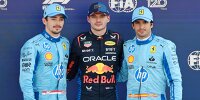 Hellblau vs. Dunkelblau: Charles Leclerc und Carlos Sainz jagen Max Verstappen