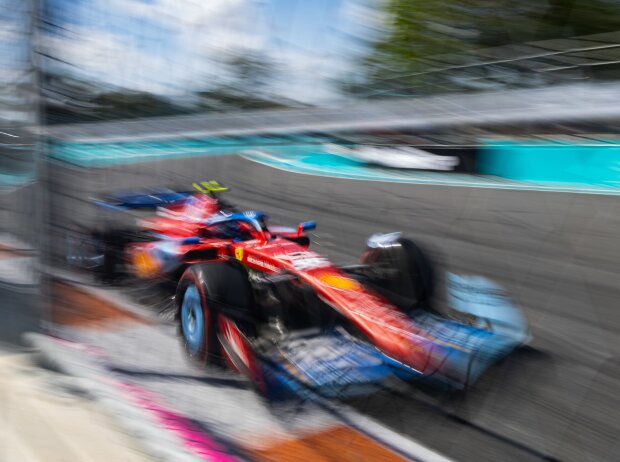 Ferrari sieht in Miami im wahrsten Sinne des Wortes schnell aus Ferrari sieht in Miami im wahrsten Sinne des Wortes schnell aus