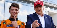 Fingerzeig der anderen Art: Donald Trump macht Lando Norris (wieder) "great"