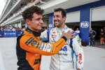 Lando Norris (McLaren) und Daniel Ricciardo (Racing Bulls) 