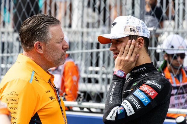 Zak Brown Lando Norris McLaren McLaren F1 ~Zak Brown und Lando Norris (McLaren) ~ 