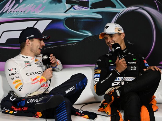 Vor allem Max Verstappens Eier-Spruch kam bei Lando Norris gut an Vor allem Max Verstappens Eier-Spruch kam bei Lando Norris gut an