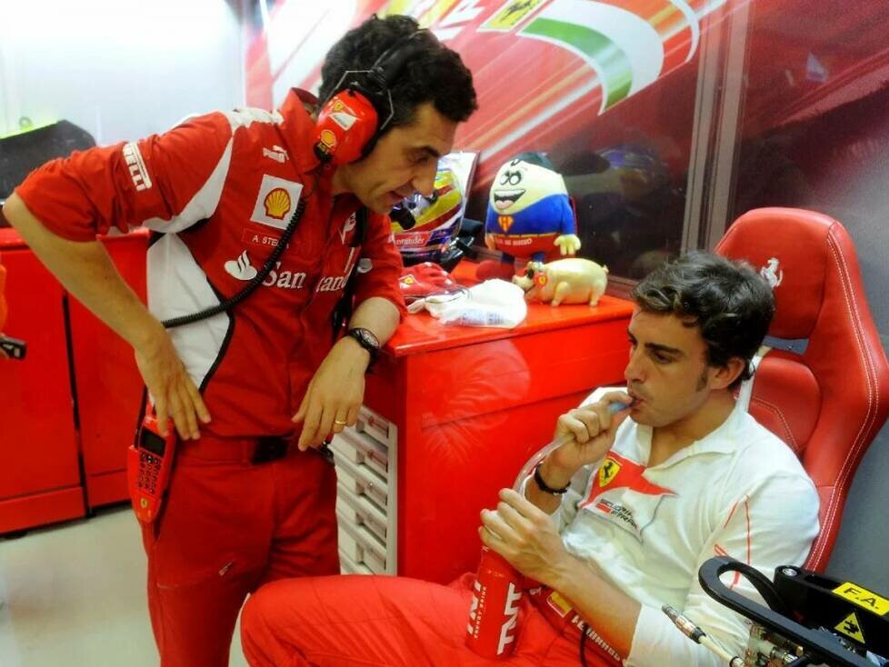Stella arbeitete bei Ferrari lange Zeit eng mit Fernando Alonso zusammen