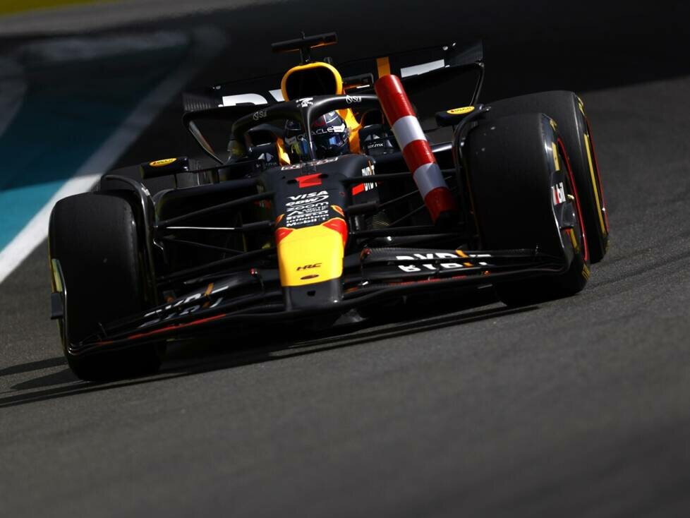 Max Verstappen (Red Bull RB20) im Formel-1-Rennen von Miami 2024