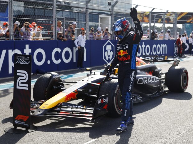 Max Verstappen (Red Bull RB20) im Formel-1-Rennen von Miami 2024