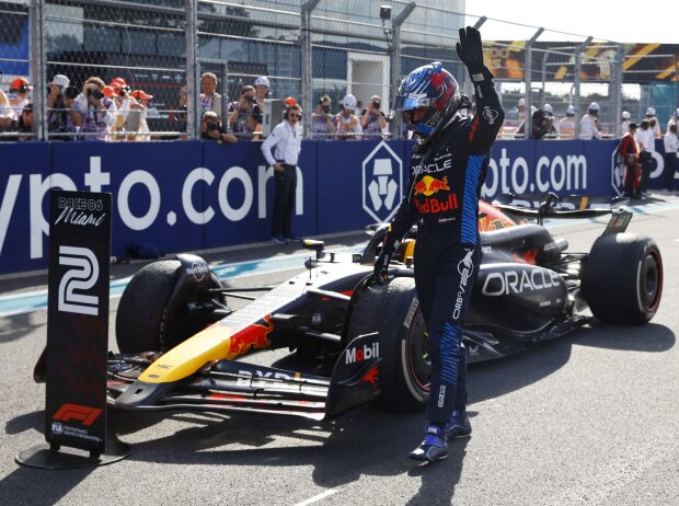 Max Verstappen (Red Bull RB20) im Formel-1-Rennen von Miami 2024 Max Verstappen (Red Bull RB20) im Formel-1-Rennen von Miami 2024