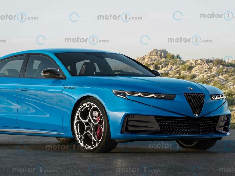 2026 Alfa Romeo Giulia Rendering