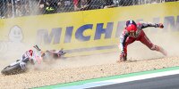 "Erster schwieriger Freitag": Marquez beginnt Le Mans mit Problemen & Sturz