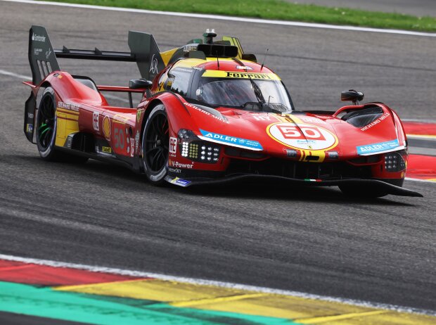 Titel-Bild zur News: Der Ferrari #50 verliert seine Poleposition in Spa-Francorchamps