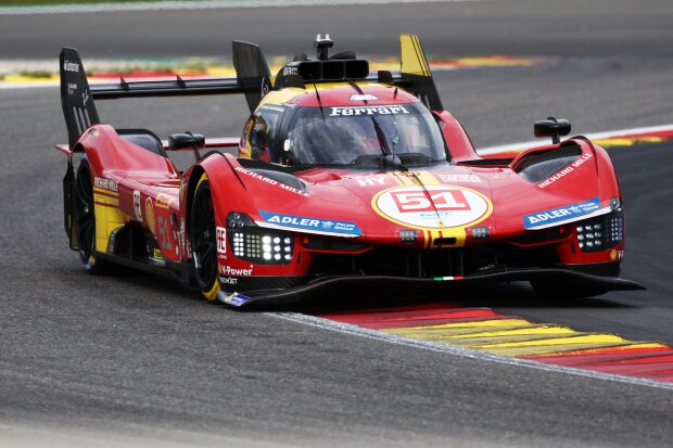 Alessandro Pier Guidi James Calado Antonio Giovinazzi AF Corse AF Corse WEC ~Alessandro Pier Guidi, James Calado und Antonio Giovinazzi ~ 