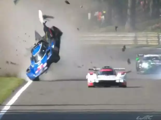 Earl Bamber überstand diesen Horrorcrash in Spa-Francorchamps unverletzt Titel-Bild zur News: Earl Bamber überstand diesen Horrorcrash in Spa-Francorchamps unverletzt