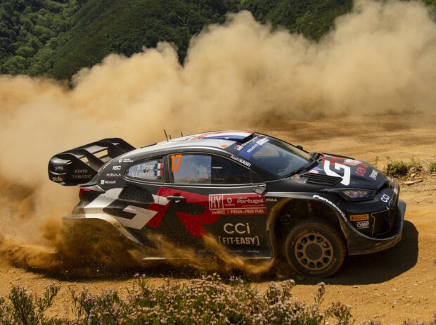 Titel-Bild zur News: Sebastien Ogier bei der Rallye Portugal 2024