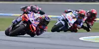 Bild zum Inhalt: MotoGP-Liveticker Le Mans: Martin siegt! Marquez überrumpelt Bagnaia